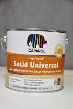 Capawood Solid Universallasur 2,5 Ltr. Standardfarbtöne und Bunt getönt